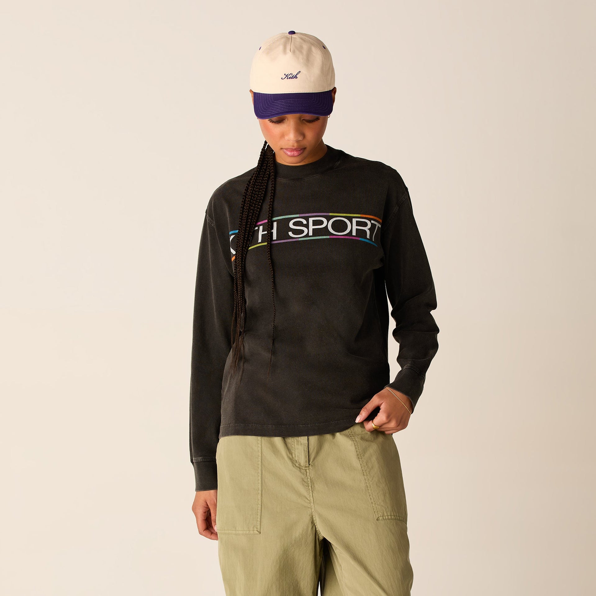 Kith Women Oversized Sonoma Multi Sport Long Sleeve - Black