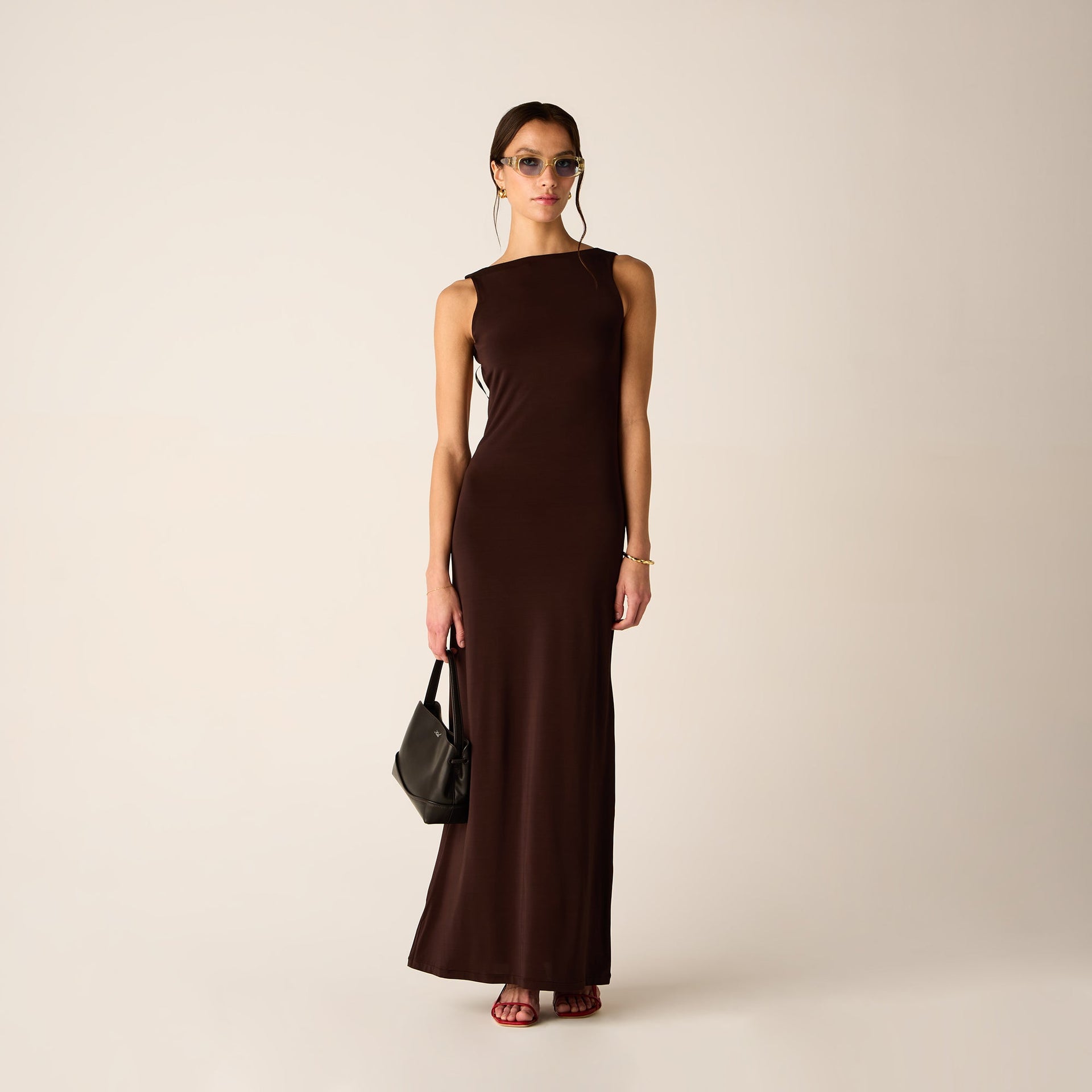 Kith Women Audra Backless Maxi Dress - Incognito