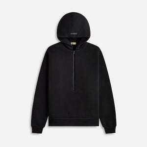 Fear of God Half Zip Hoodie - Black