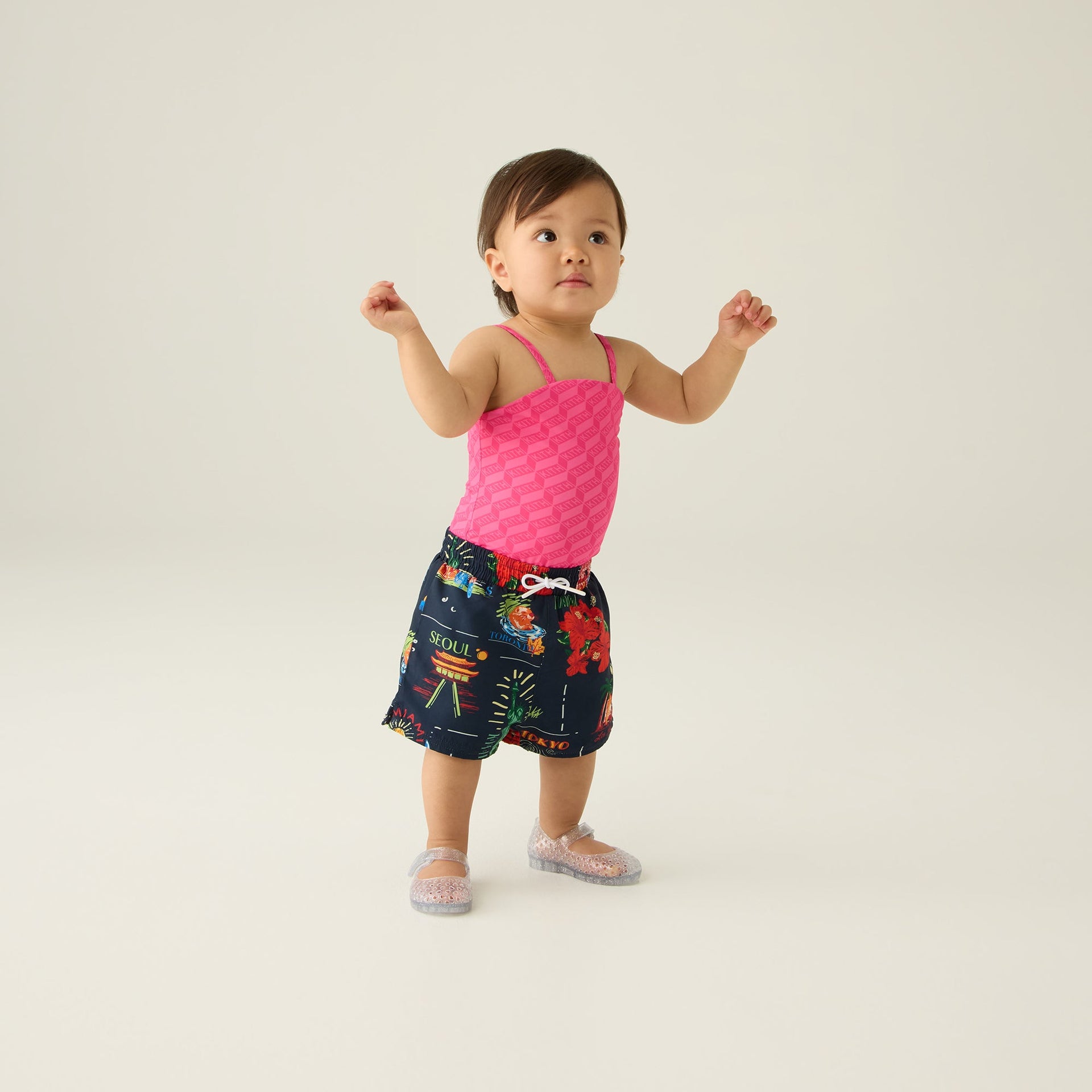 Kith Baby Souvenir Stamp Kai Swim Trunk - Nocturnal