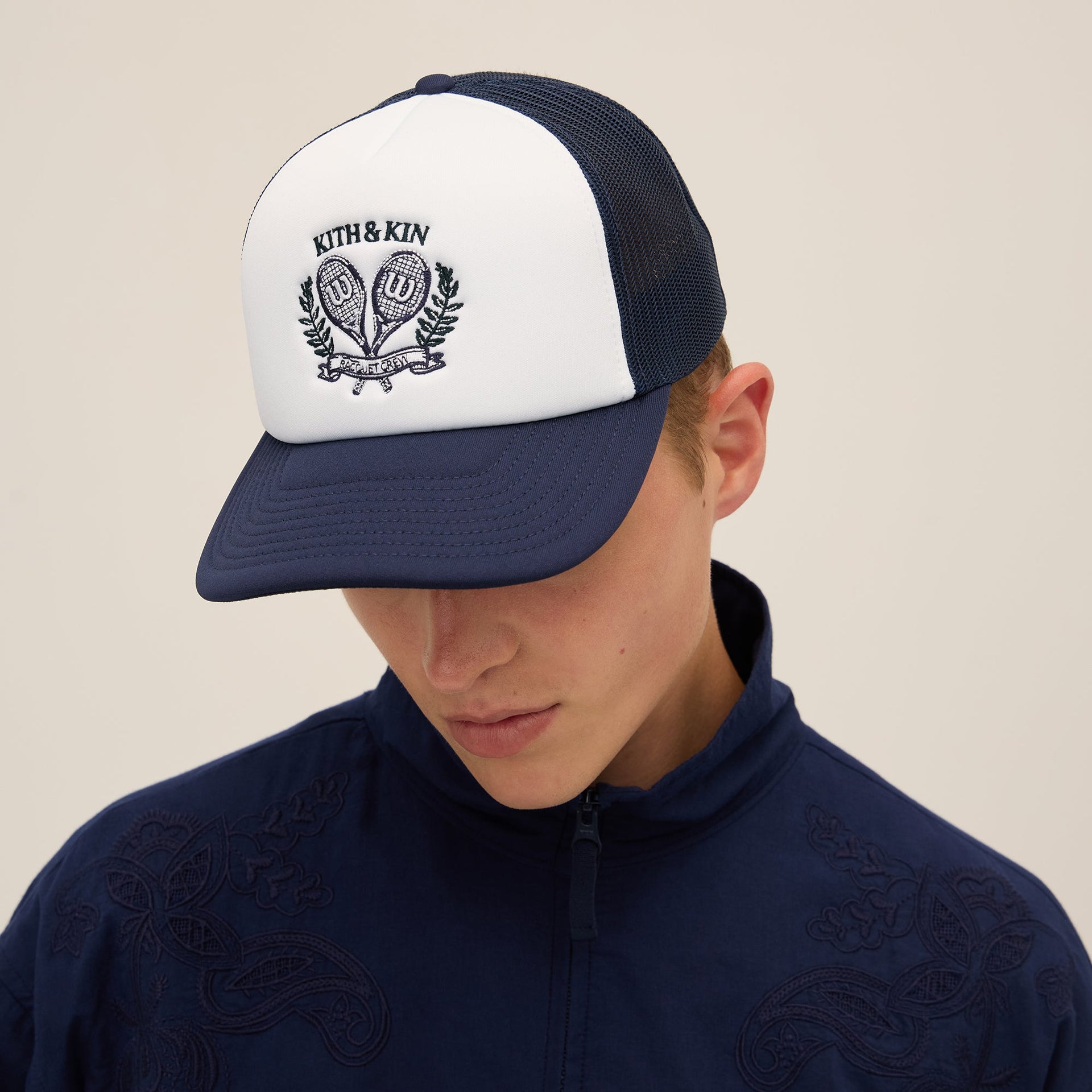 Kith for Wilson Polyfoam Nolan Trucker Hat - Nocturnal