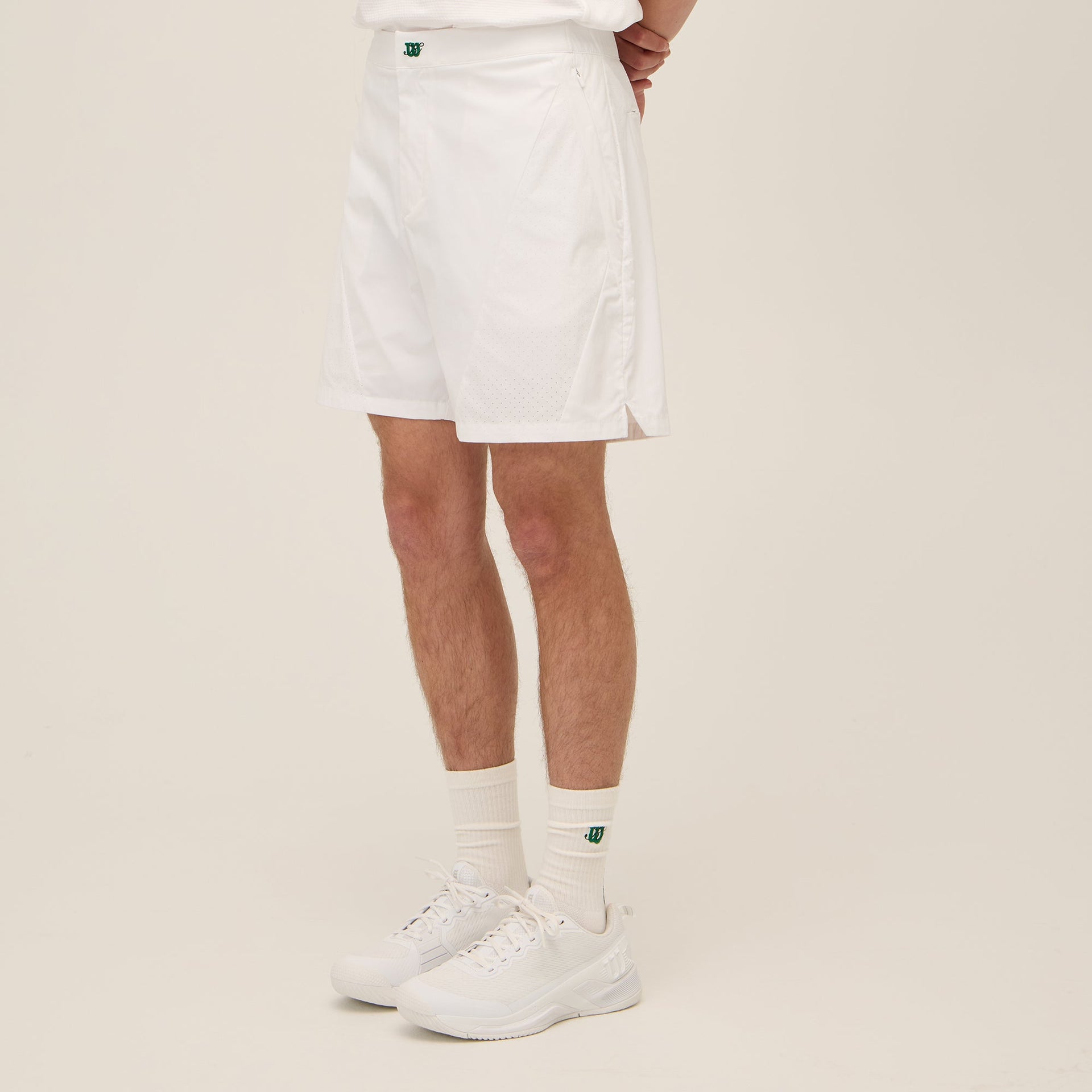 Kith for Wilson Fraser Court Short - White