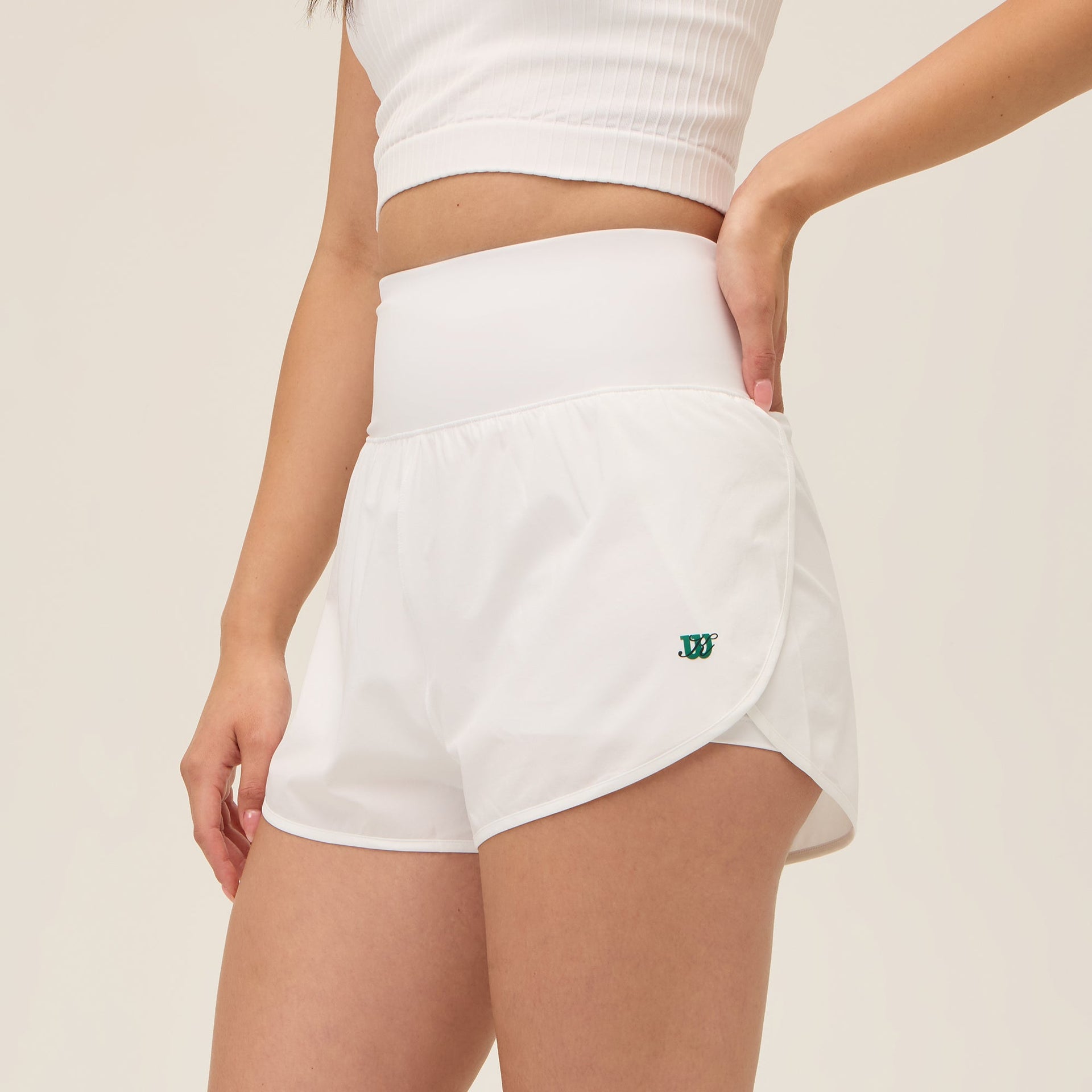Kith Women for Wilson Split Court Short - White