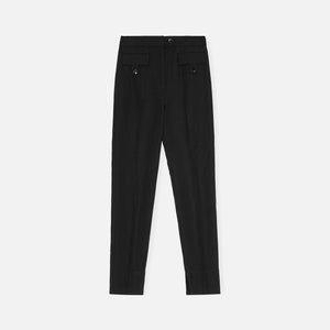 Ganni Light Twill Suiting Pant - Black