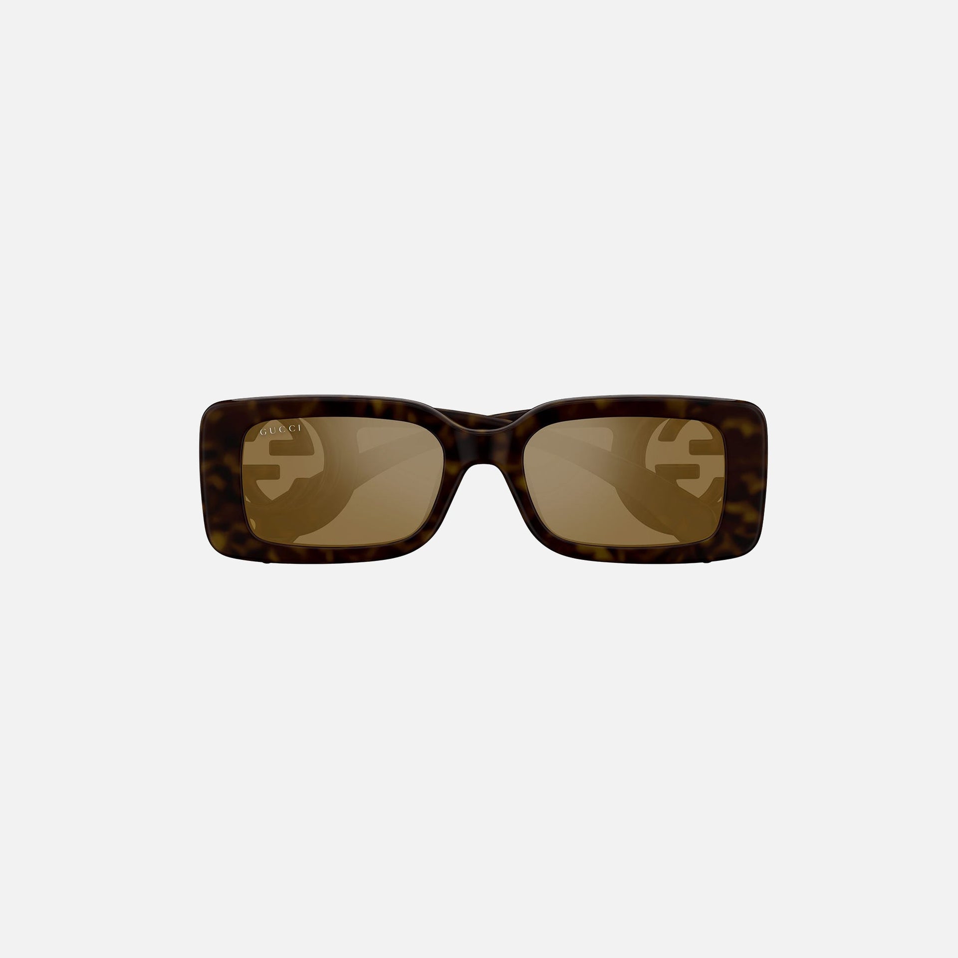 Gucci Black Injection GG Frame - Brown