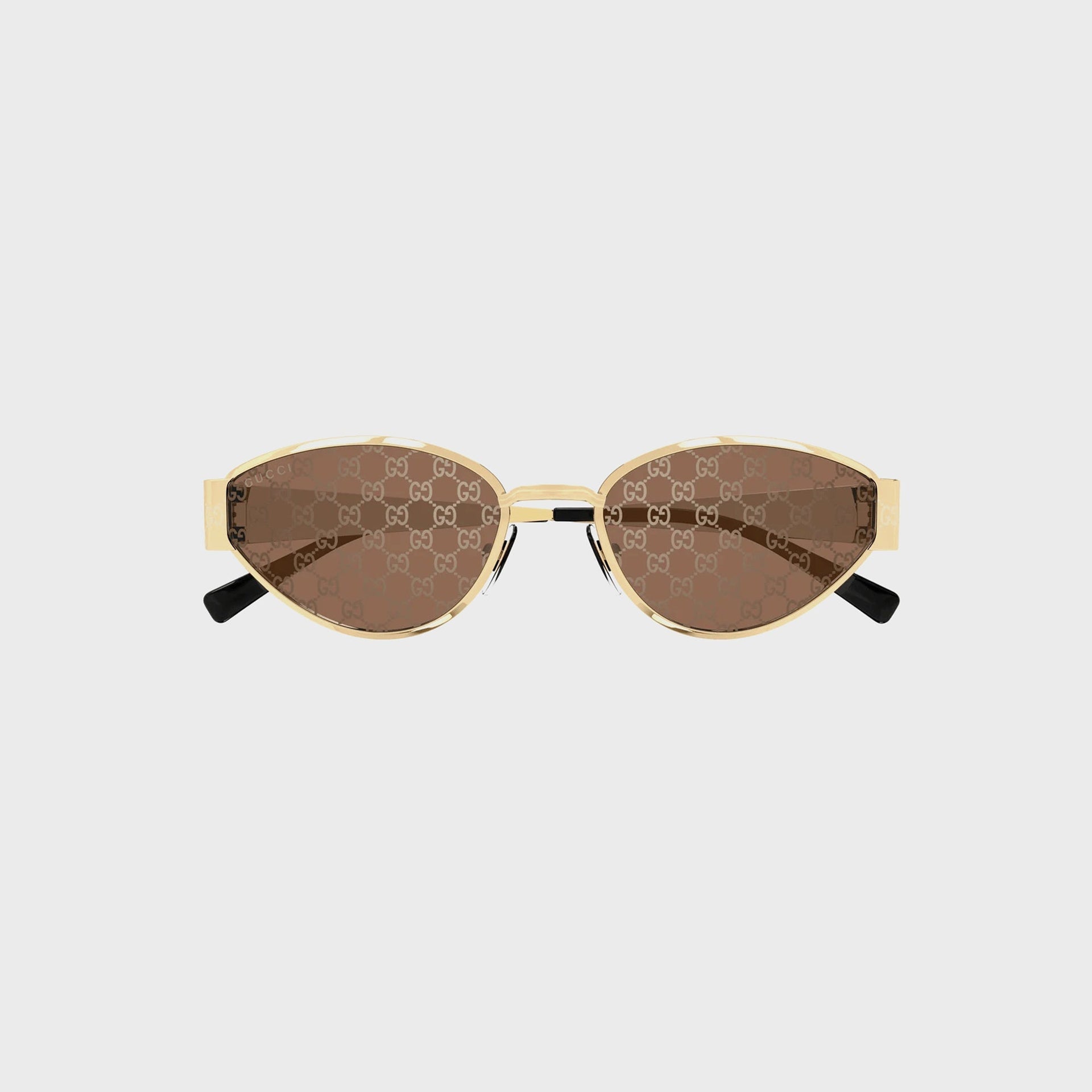 Gucci GG All-Over Logo Metal Frames 53S - Gold