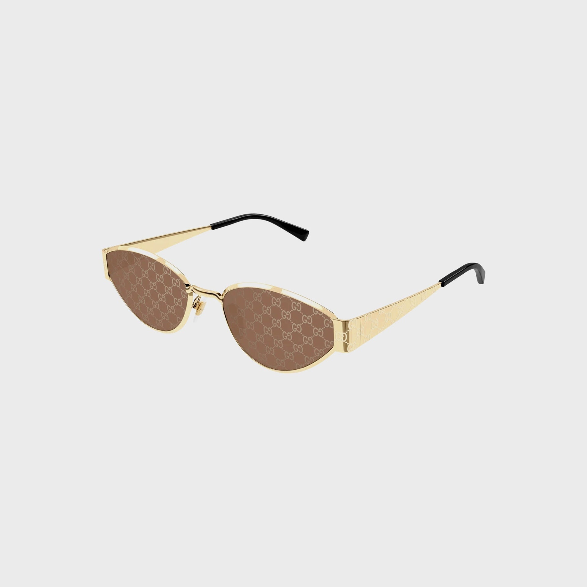Gucci GG All-Over Logo Metal Frames 53S - Gold