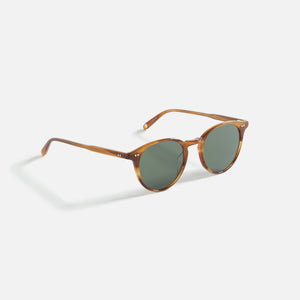 Garrett Leight Clune Sun - Pure Glass / Semi-Flat Pure Green