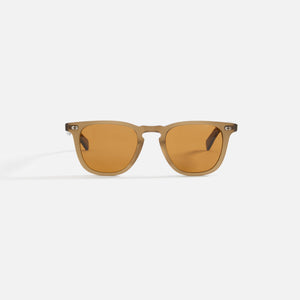 Garrett Leight Brooks x Sun - Matte Olio / Pure Coffee