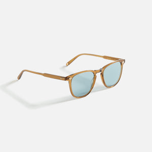 Garrett Leight Brooks II Sun - Caramel / Pure Blue