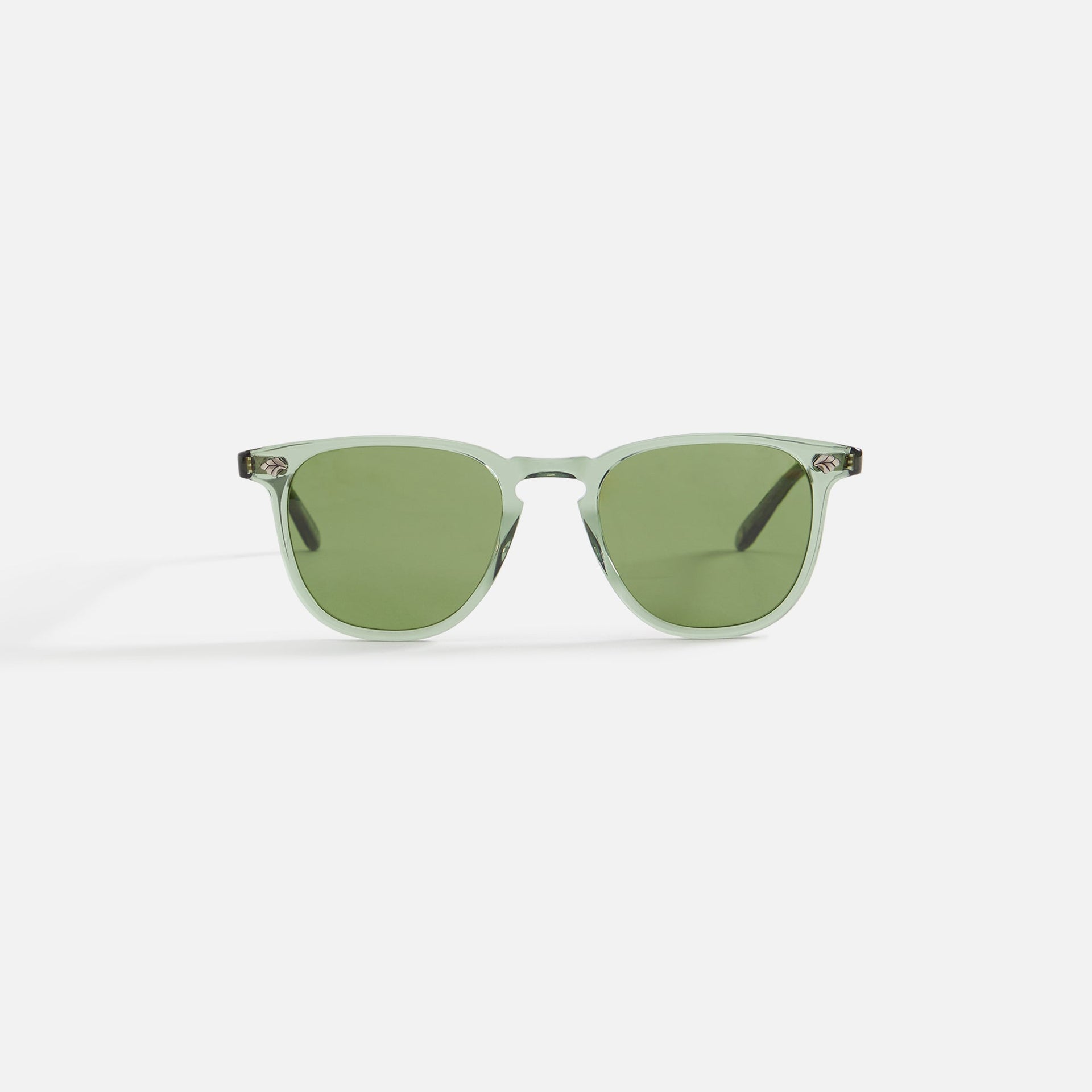 Garrett Leight Brooks II Sun - Juniper / Pure Green