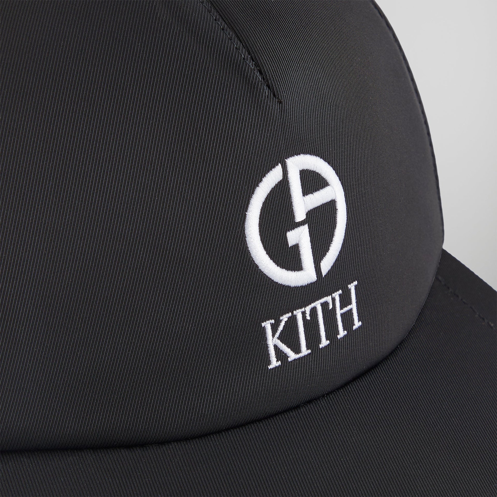 Kith & Giorgio Armani Pinch Crown Hat - Black