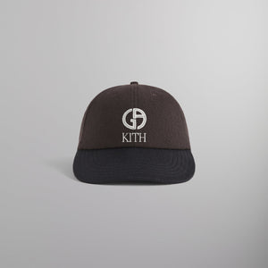 Kith & Giorgio Armani Two Tone Baseball Cap - Hickory PH