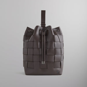 Kith & Giorgio Armani Leather Woven Rucksack - Kindling PH