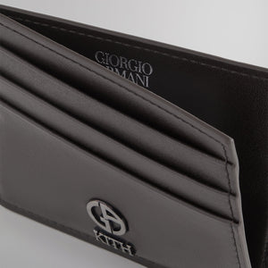 Kith & Giorgio Armani Card Holder - Black PH