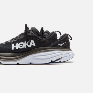 HOKA WMNS Bondi 8 - Black / White