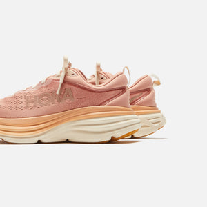 HOKA WMNS Bondi 8 - Sandstone / Cream