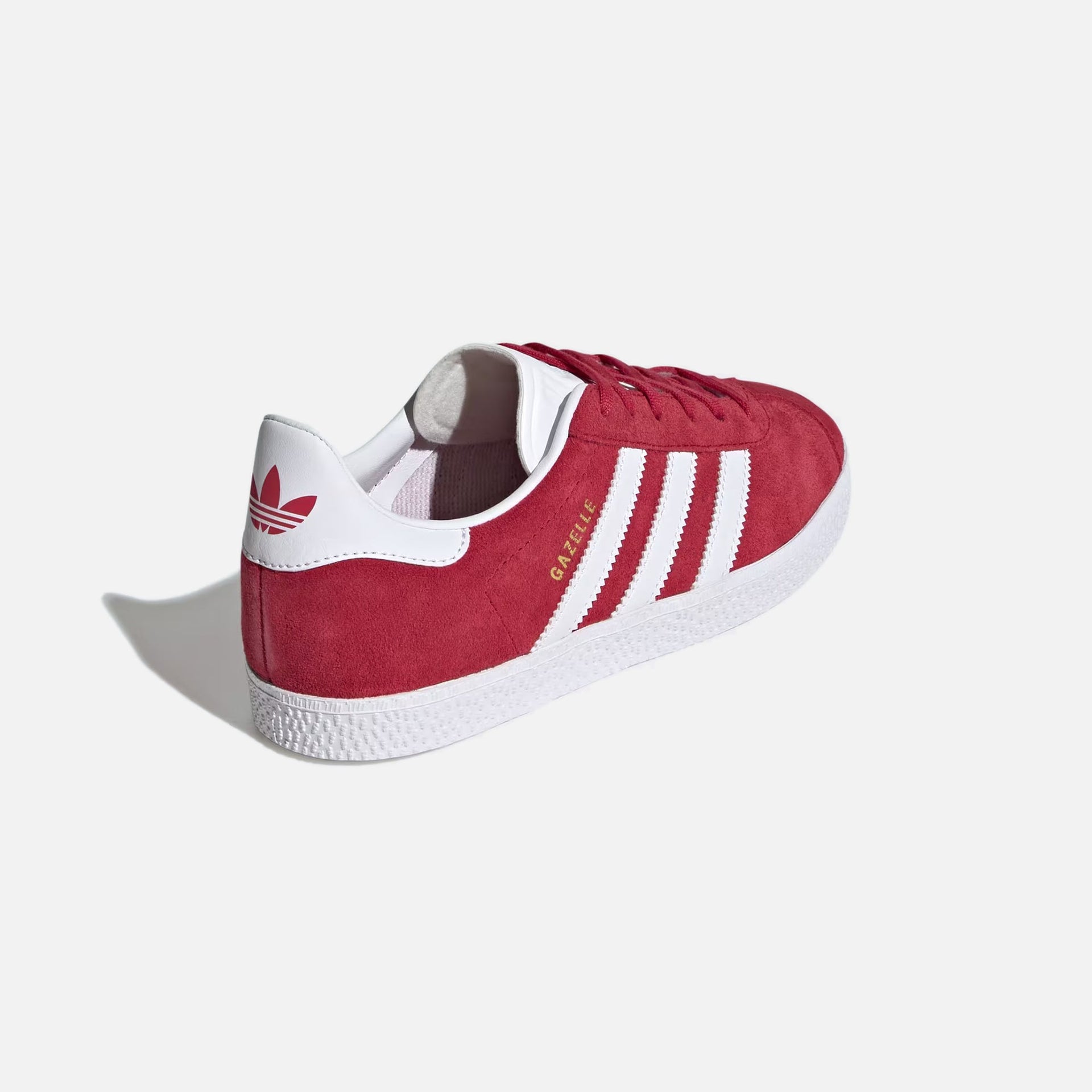 adidas GS Gazelle - Better Scarlet / Footwear White / Gold Metallic