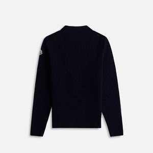 Moncler Wool Cashmere Crewneck - Dark Blue