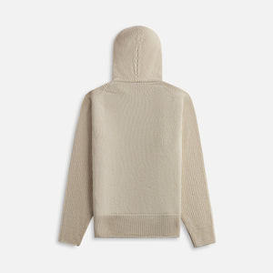 Moncler Wool Cashmere Hoodie - Stone