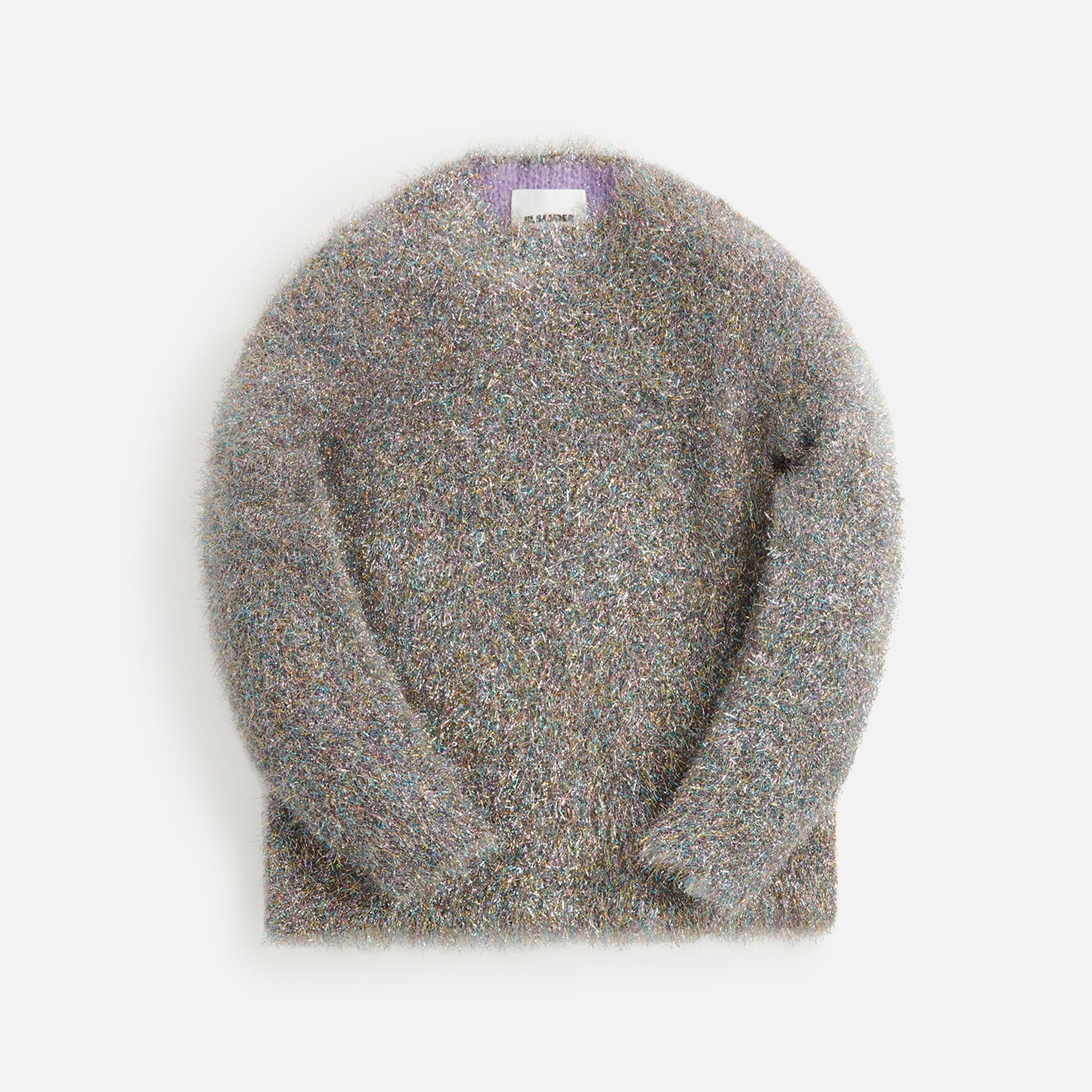 Jil Sander Chunky Lurex Mohair Double Face Sweater - Multi