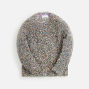 Jil Sander Chunky Lurex Mohair Double Face Sweater - Multi