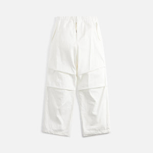 Jil Sander Diagonal Cotton Organic Denim Porcelain - White