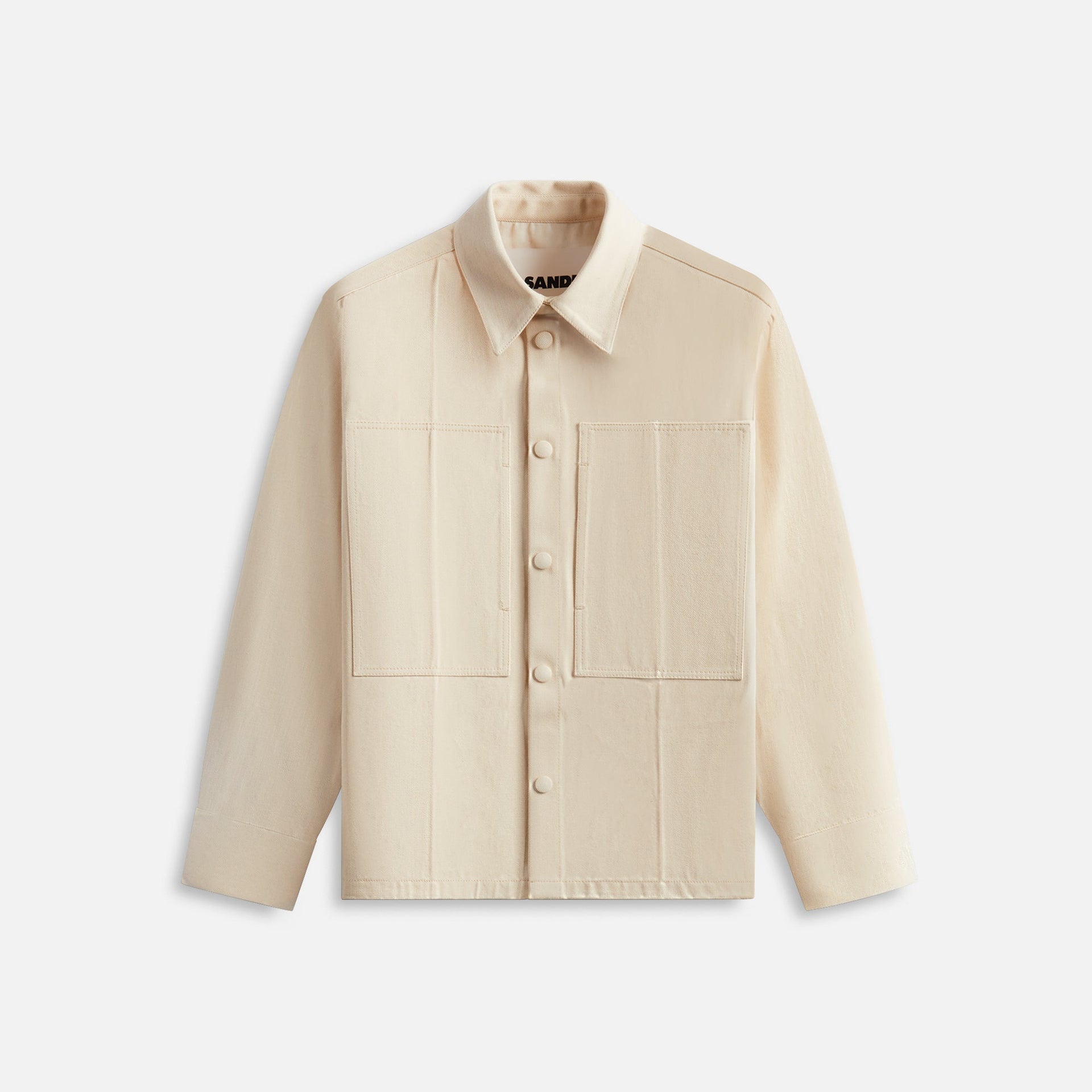 Jil Sander Sea Island Denim Shirt - Alabaster