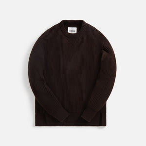 Jil Sander Rib Sweater - Ebony Brown