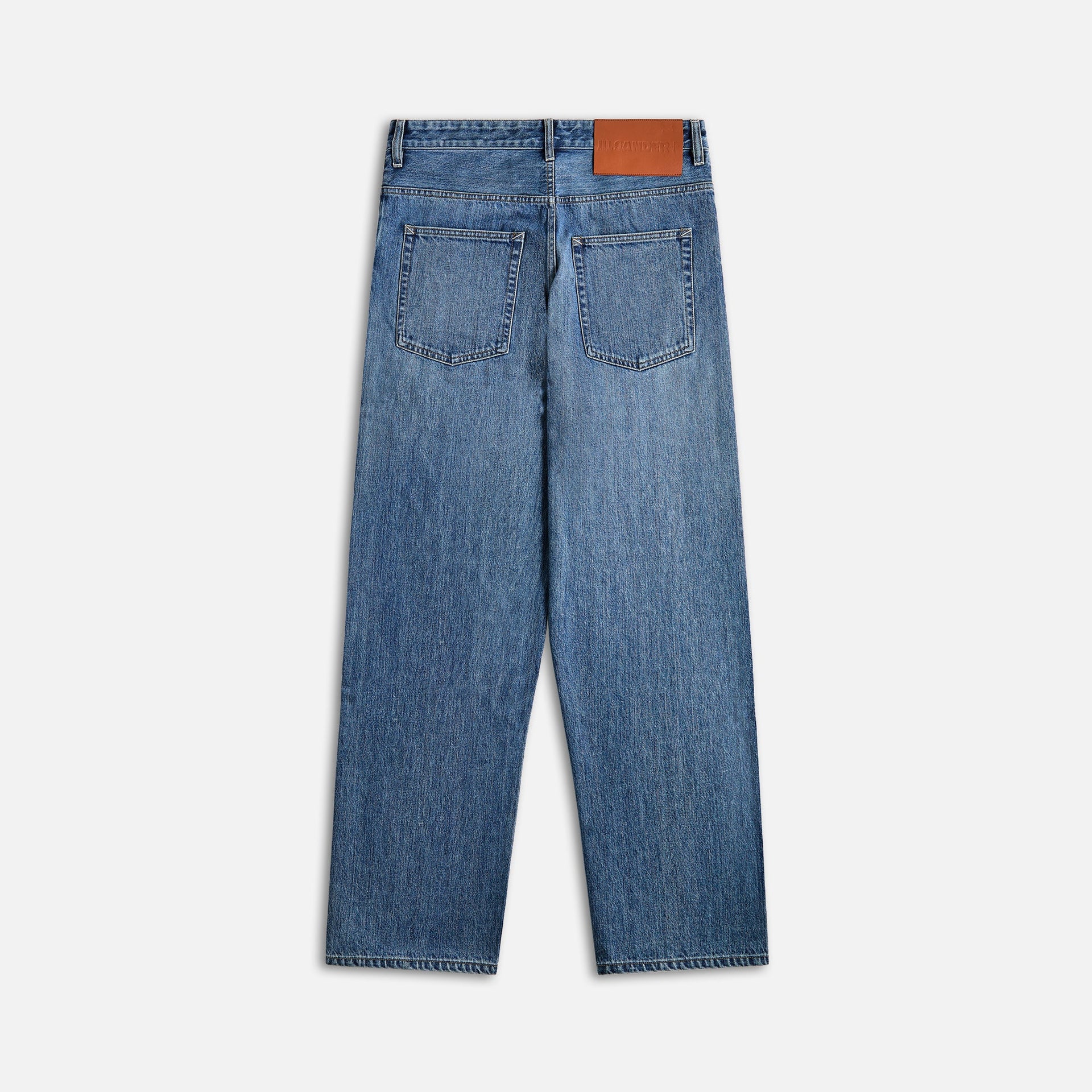 Jil Sander Denim Trouser 67 Belted - Canard