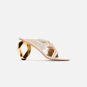 JW Anderson Sandal Chain Heel - Off White