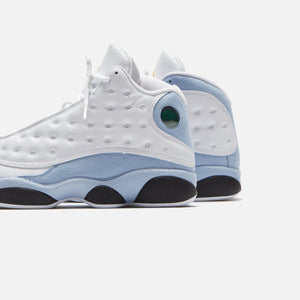 Nike Air Jordan 13 Retro - White / Yellow Ochre / Blue Grey