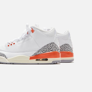 Jordan WMNS Air Jordan 3 Retro - White / Sail / Cement Grey / Cosmic Clay