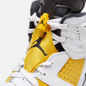 Jordan Air Jordan 6 Retro - White / Yellow Ochre / Black