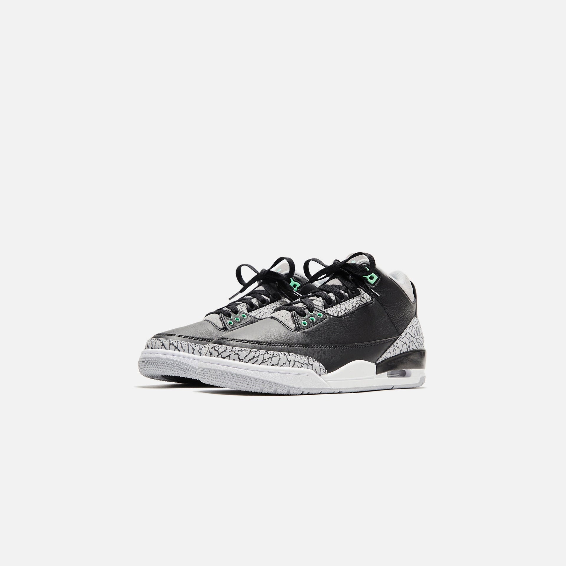 Jordan PS Air Jordan 3 Retro - Black / Green Glow / Wolf Grey / White