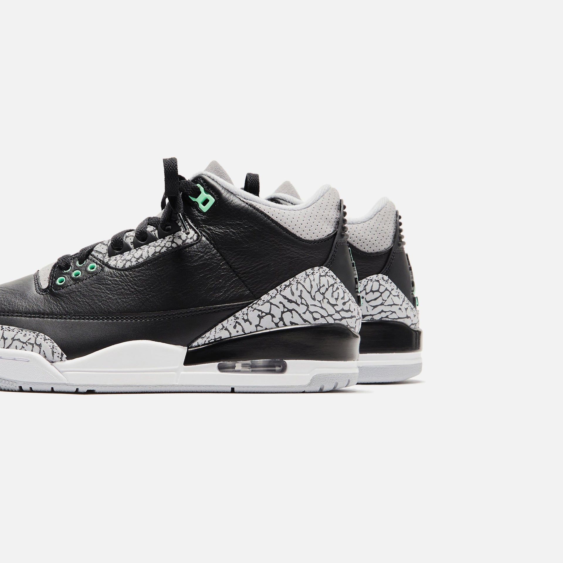 Jordan PS Air Jordan 3 Retro - Black / Green Glow / Wolf Grey / White