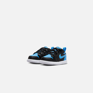 Jordan TD Air Jordan 1 Low - Black / University Blue / White