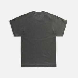 John Elliott Reverse Cropped Tee - Washed Black