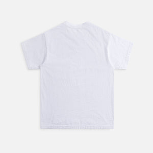 John Elliott Cropped Campus Pocket Tee - White