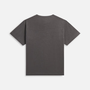 John Elliott Cropped Campus Pocket Tee - Black