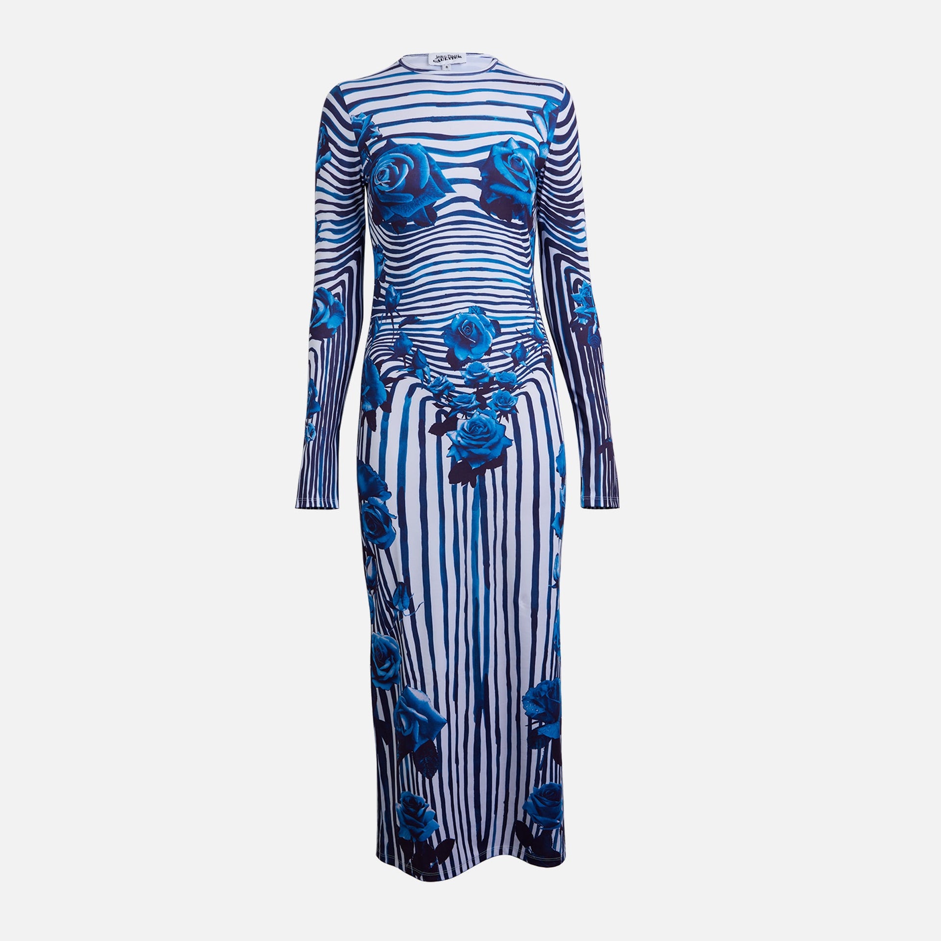 Jean Paul Gaultier Jersey Dress - Flower Body Morphing