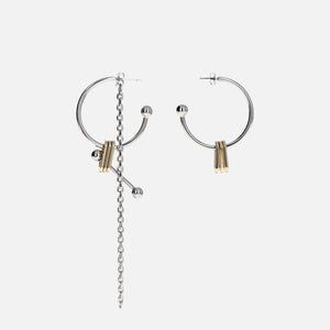 Justine Clenquet Carol Earrings - Gold / Palladium