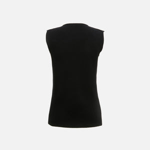 JW Anderson Bow Tie Tank Top - Black