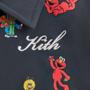 Kith Baby for Sesame Street Coaches Jacket - Black