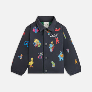 Kith Baby for Sesame Street Coaches Jacket - Black