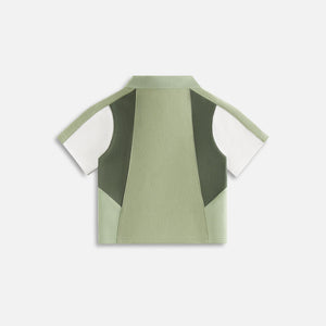 Kith Baby Panelled Graham Polo - Bay Breeze