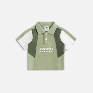 Kith Baby Panelled Graham Polo - Bay Breeze