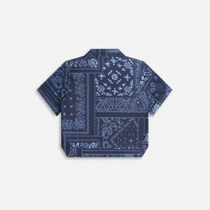 Kith Baby Paisley Woodpoint Shirt - Ink