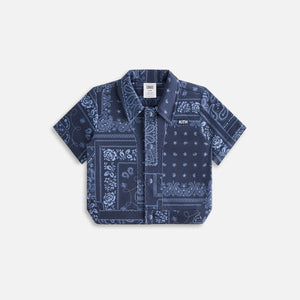 Kith Baby Paisley Woodpoint Shirt - Ink