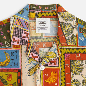 Kith Baby Tropical Tapestry Camp Shirt - Manuscript